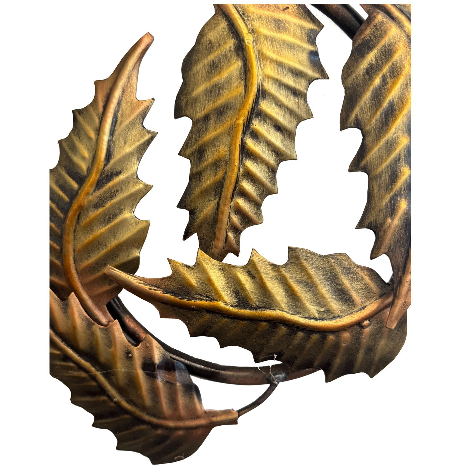 Hand Crafted Unique 64 inch Tall Metal Tree Wall Hanging