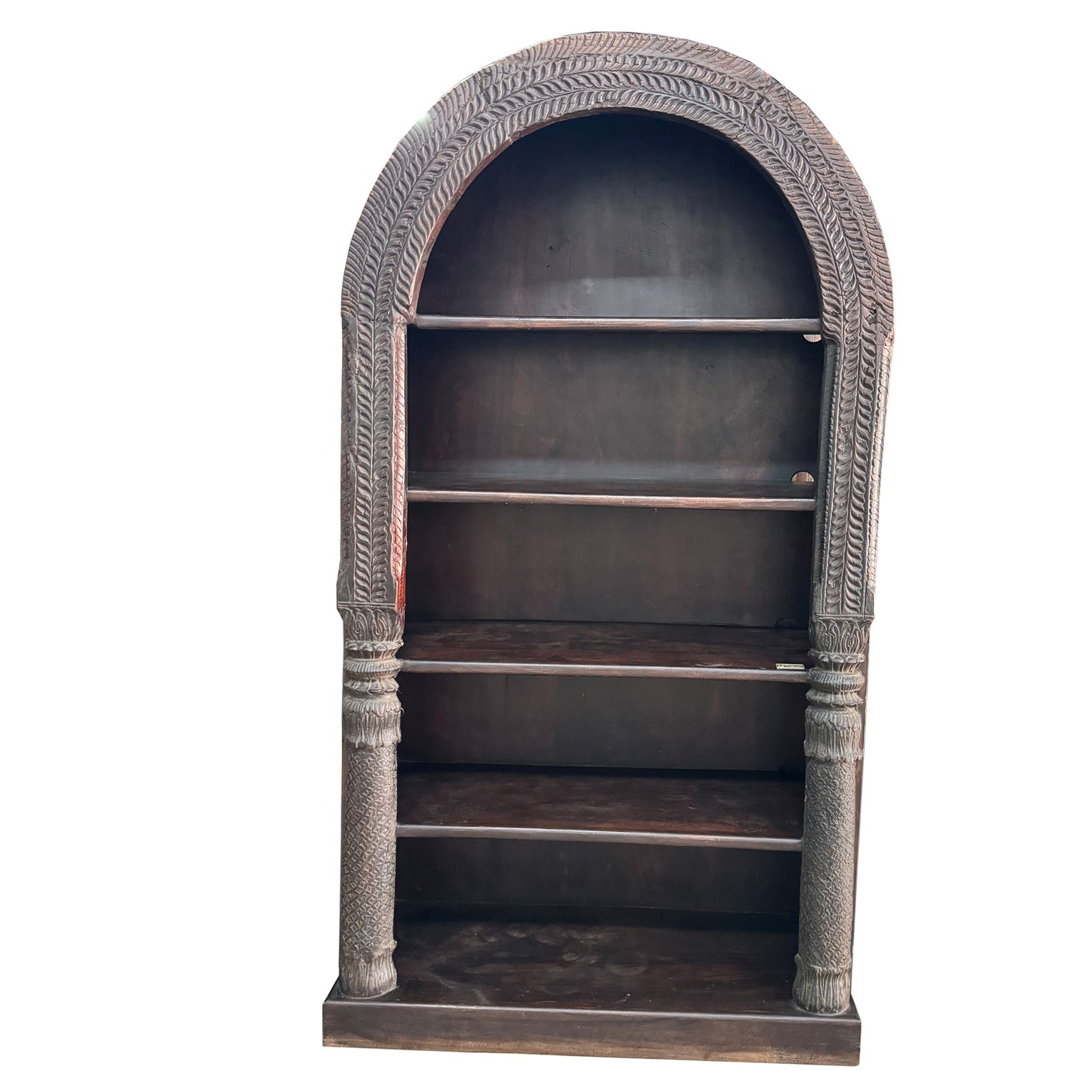 Mediterranean Style Hand Carved Antique Archway Repurposed 84