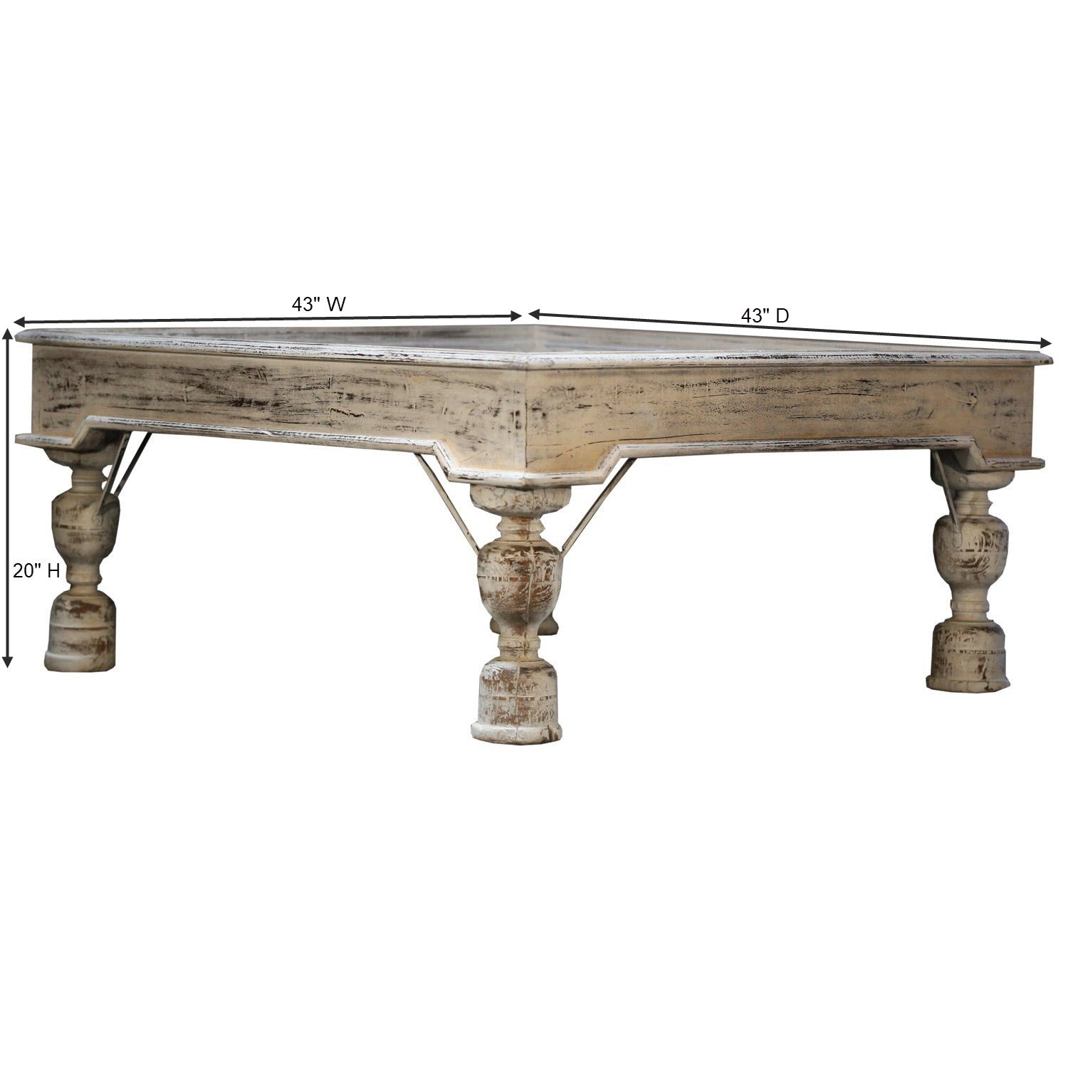 Antique Teak Wood Door Repurposed 43