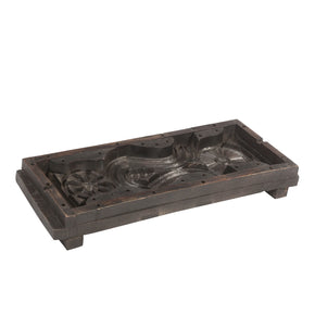 Vintage Carved Wooden Architectural Mold Repurposed Wall Décor