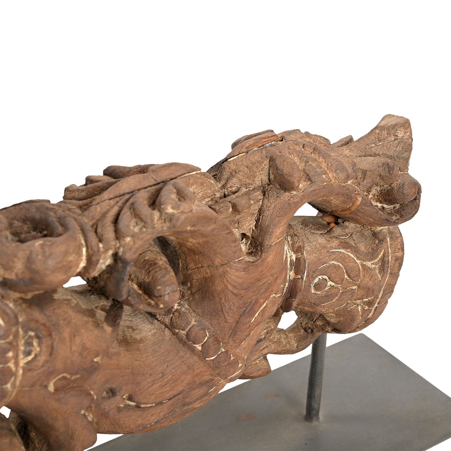 Rustic Ranch Style Antique Carved Corbel Upcycled 24