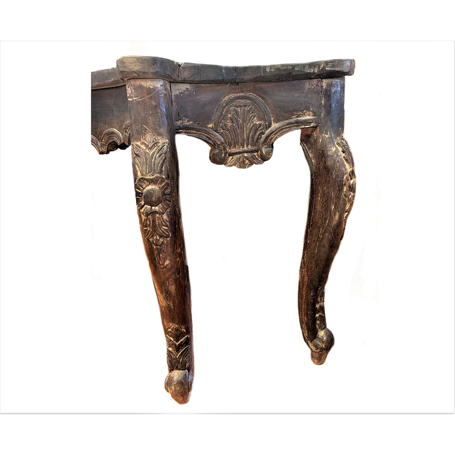 Vintage French Style Fine Carved Cabirole Legs 48