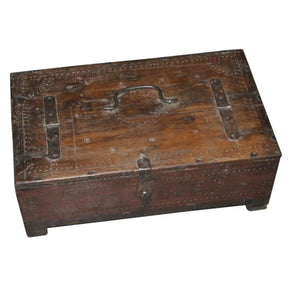 Vintage Wooden Cash Box