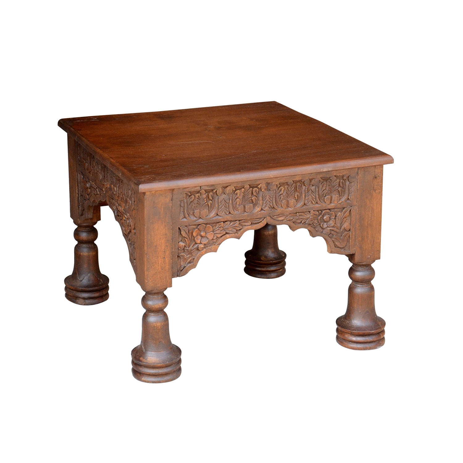 Vintage Carved Arch Solid Wood 24