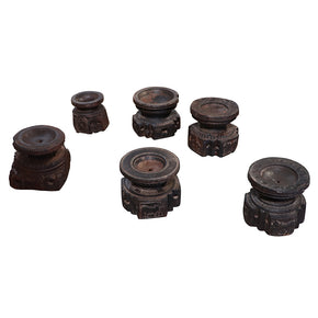 Vintage Rustic Seeder Candle Holder