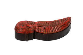 Vintage Carved Spice Box