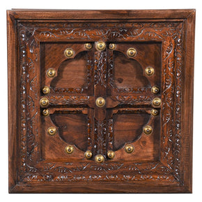 Unique Carved End Table