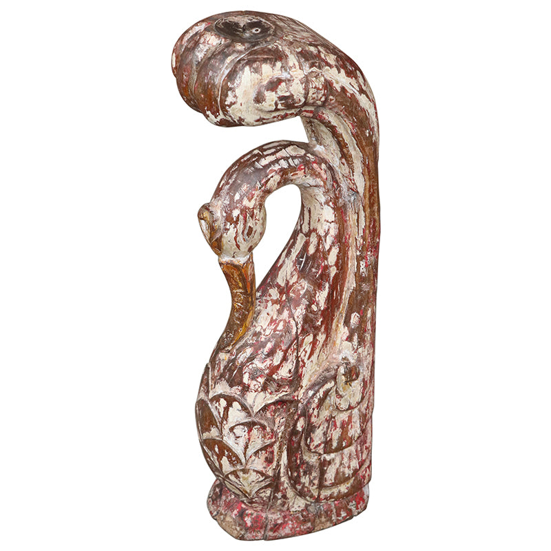 Boho Chic Swan Candleholder