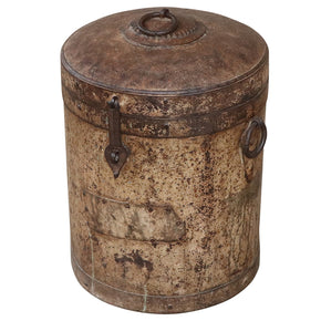 Rustic Iron Barrel