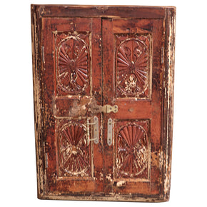 Antique Carved Window Wall Art