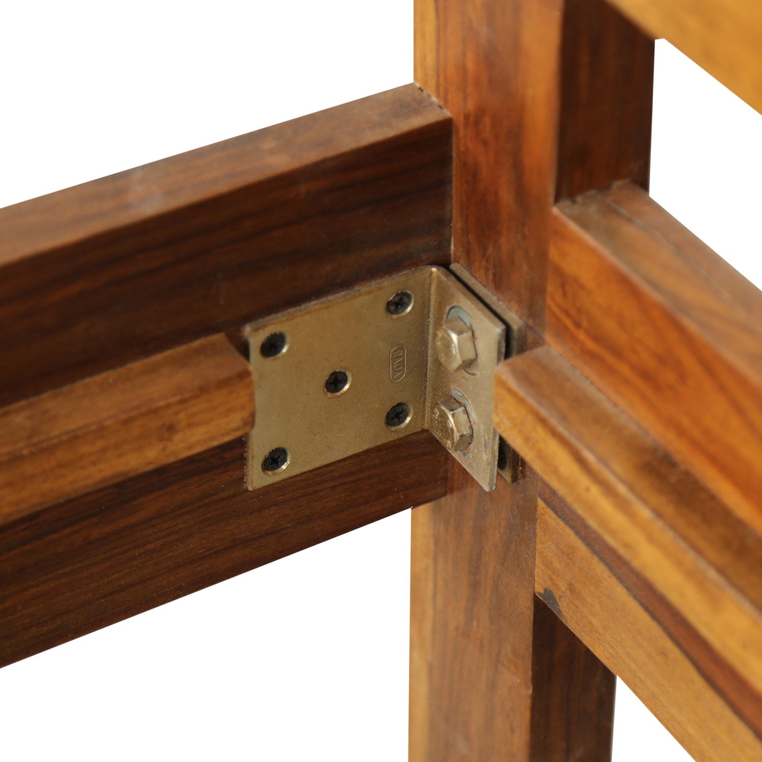 Rustic Country Style Solid Rosewood King Size Bed