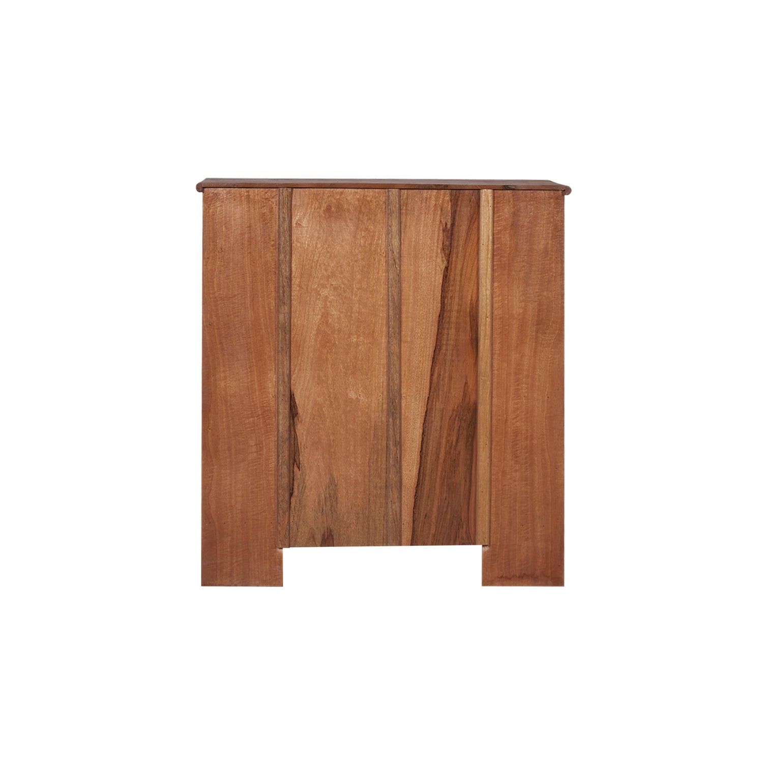 Vintage Teak Wood 2-Door Storage Cabinet