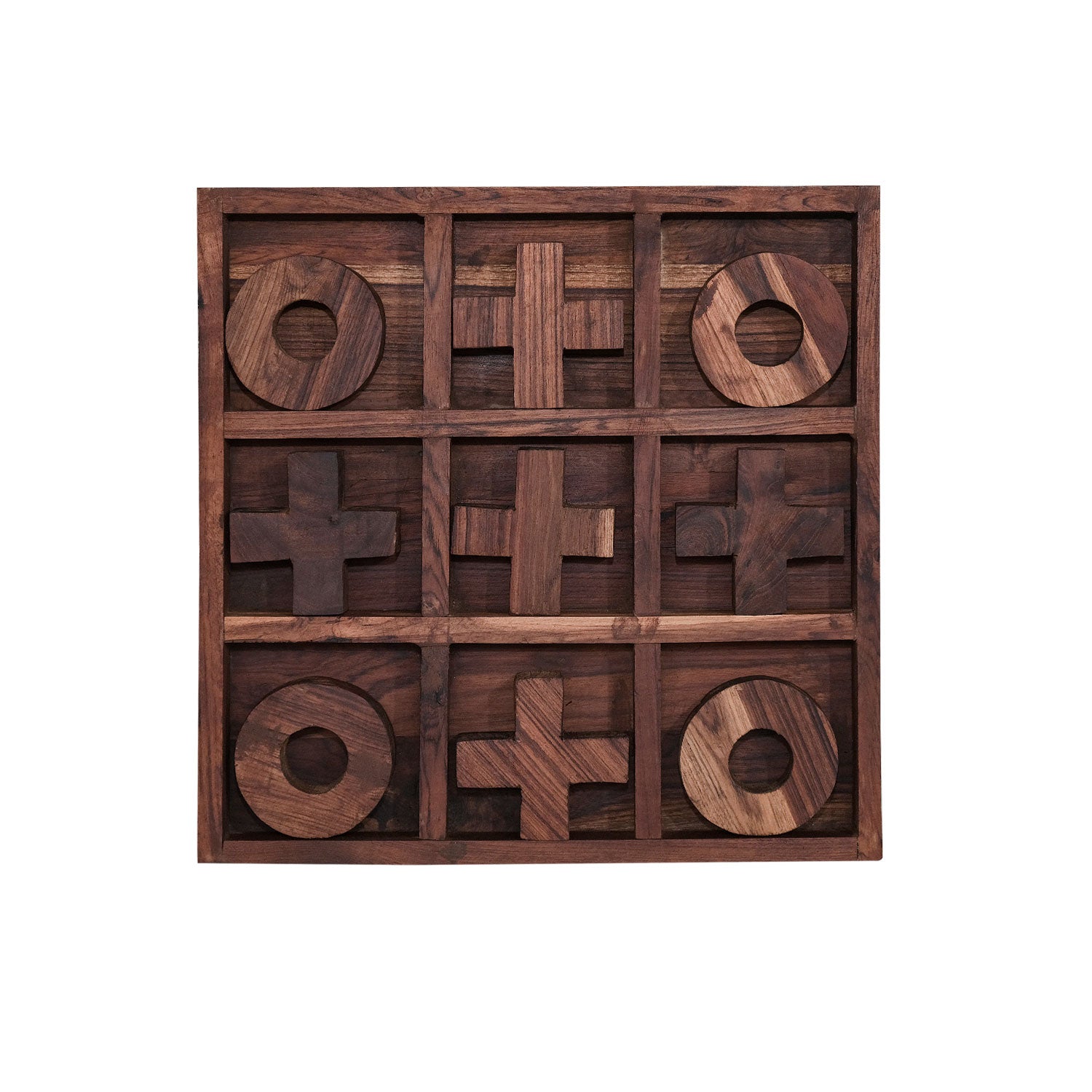 Solid Wood Extra Large Tic Tac Toe