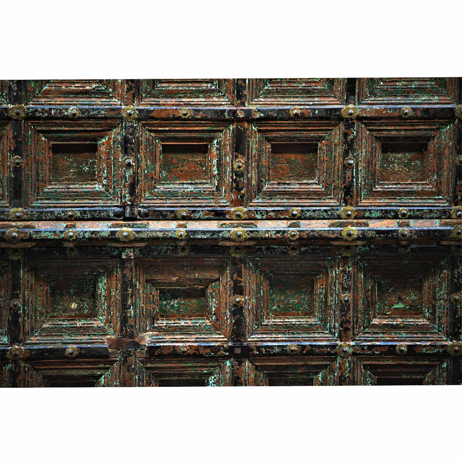 1800s Antique Door Repurposed Rustic 8-Seater Dining Table