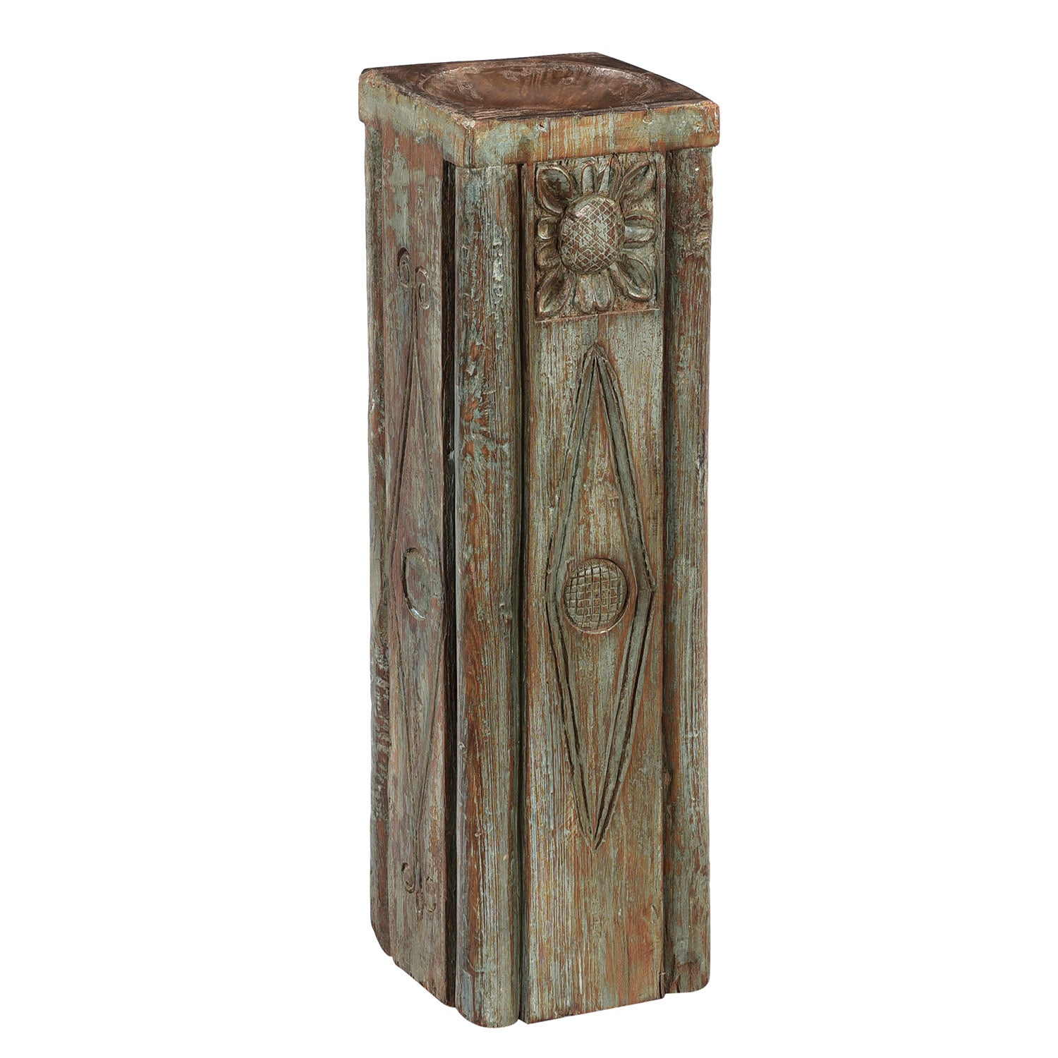 Vintage Carved Rustic Wooden 25