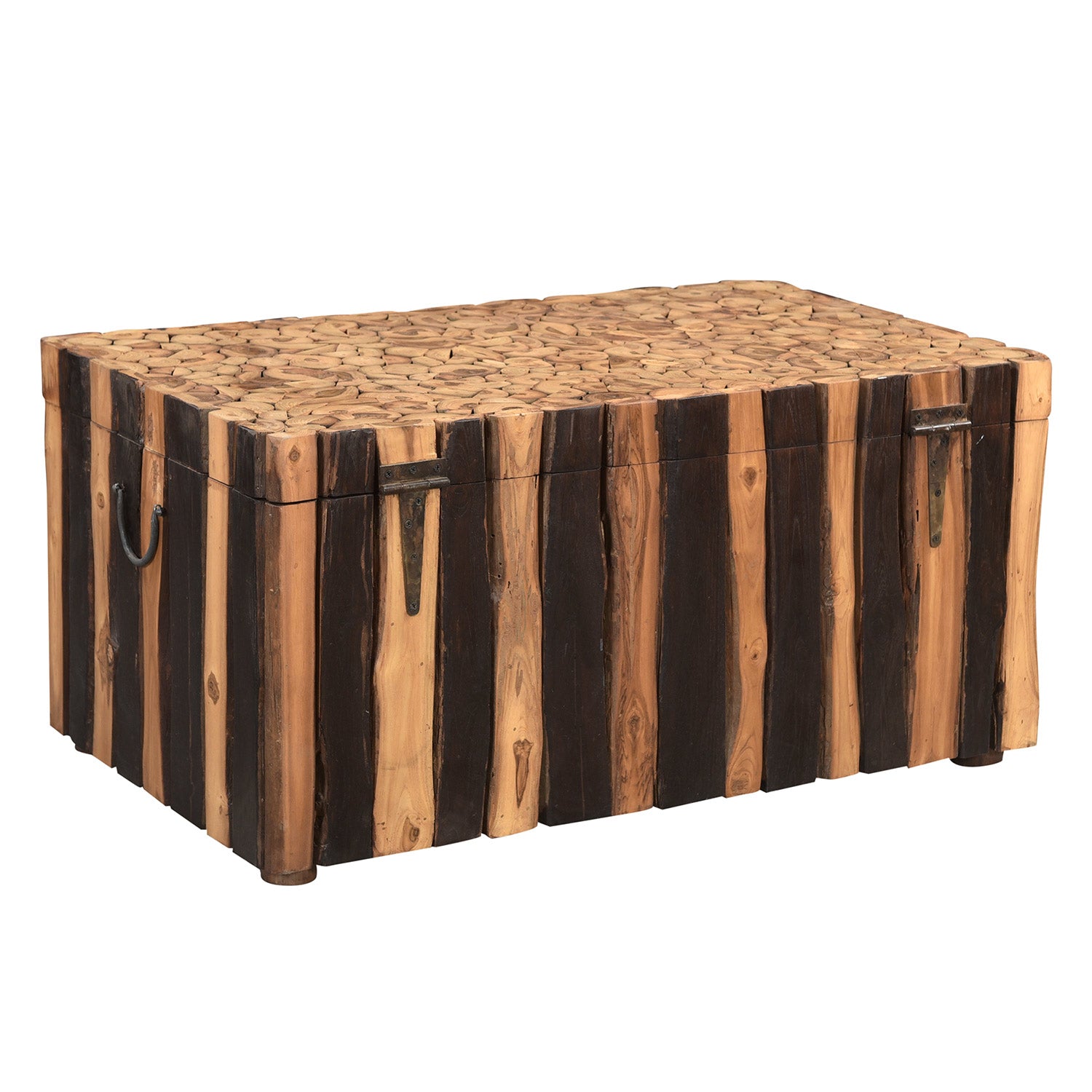 Rustic Ribbed Solid Wood 37