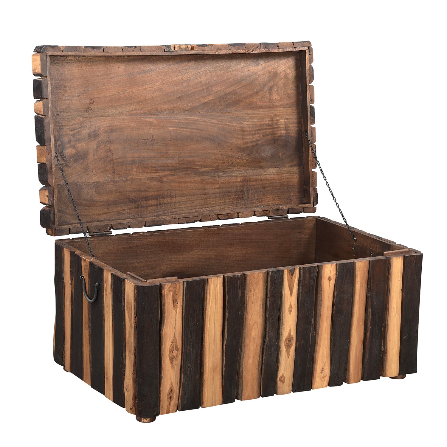 Rustic Ribbed Solid Wood 37