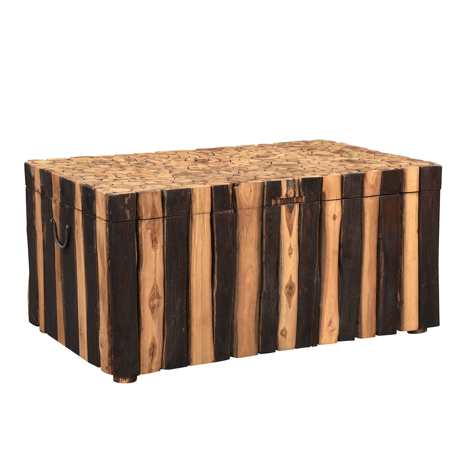 Rustic Ribbed Solid Wood 37