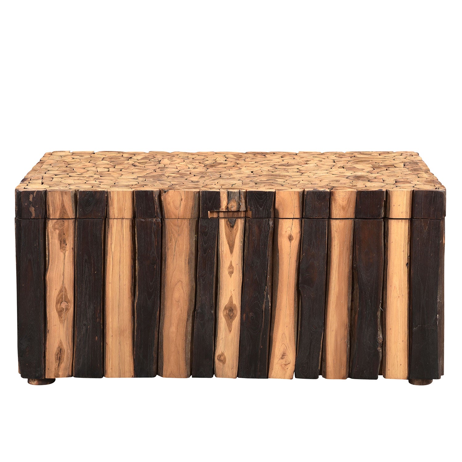 Rustic Ribbed Solid Wood 37