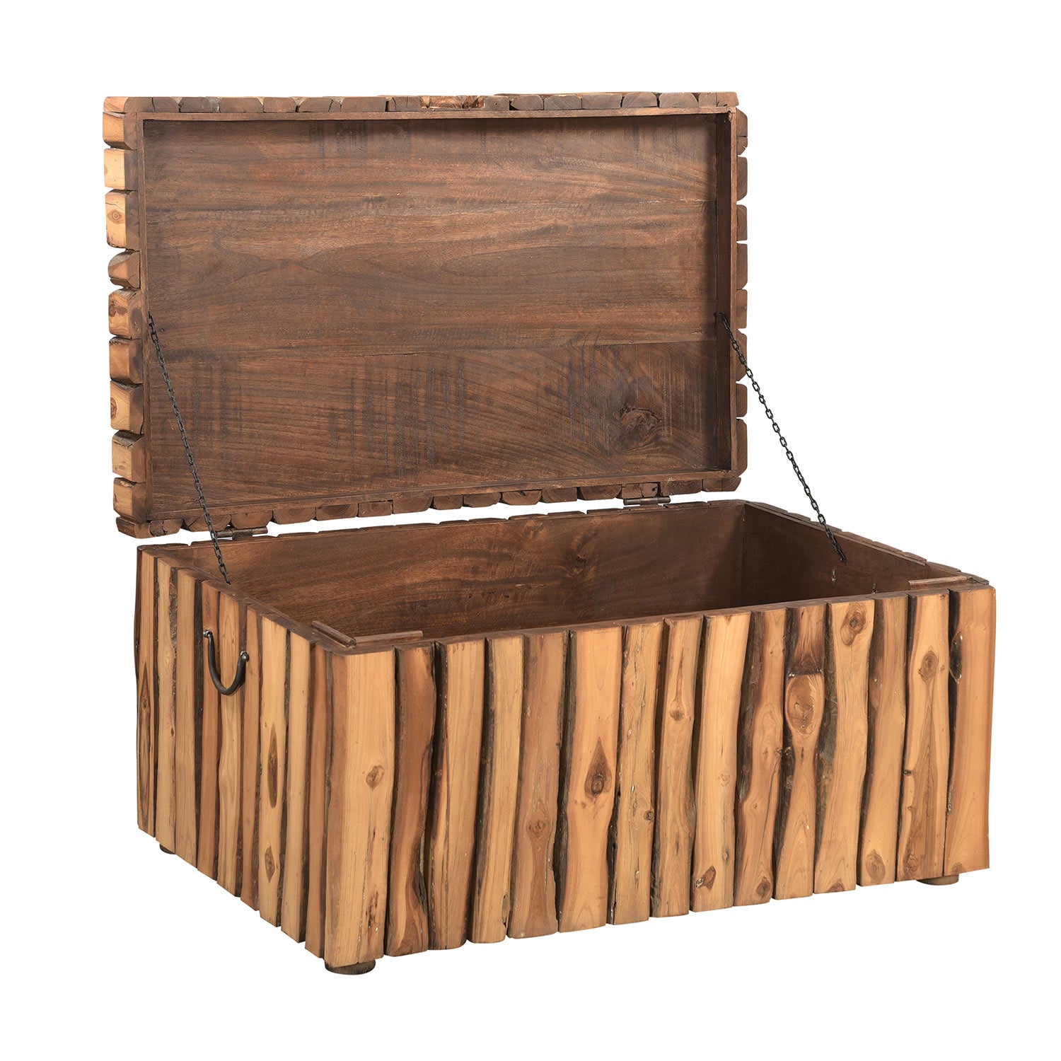 Rustic Ribbed Solid Wood 37