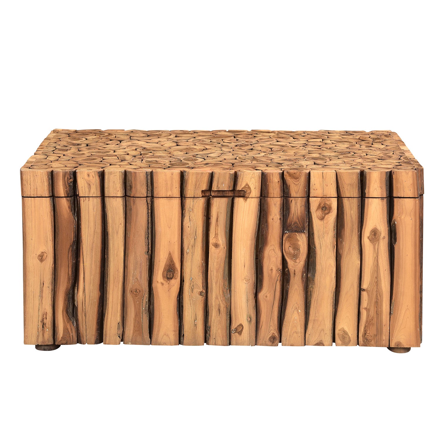 Rustic Ribbed Solid Wood 37