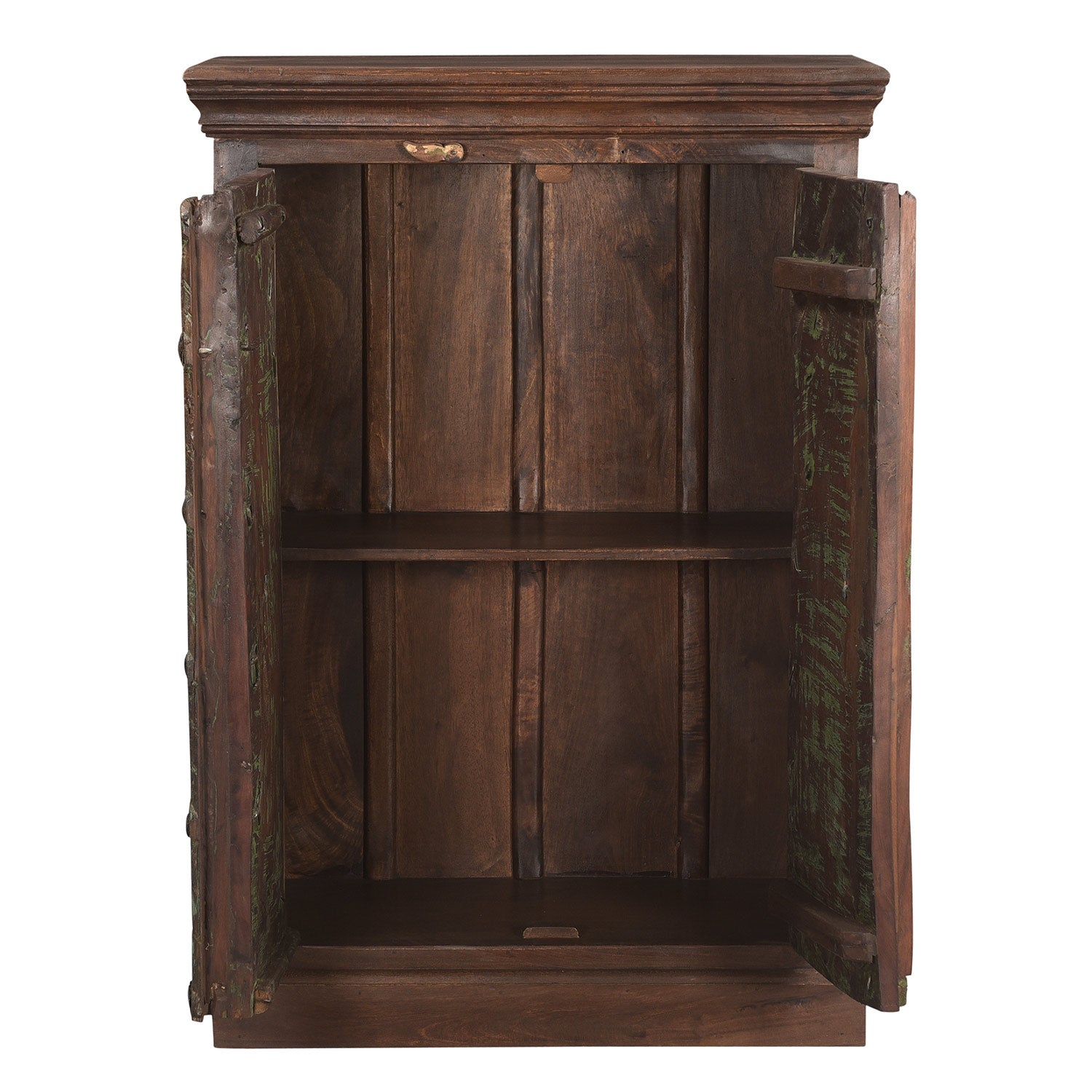 Rustic Antique Door Upcycled Ranch Style Solid Wood Storage Cabinet ...