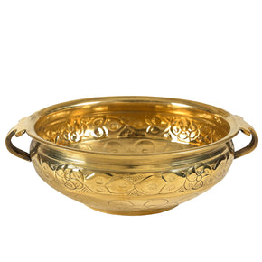 Handmade Traditional Indian Round Urli Decorative Bowl