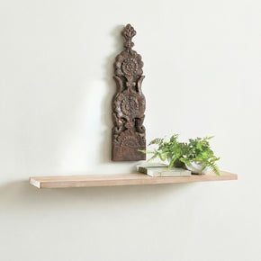 Vintage Intricately Carved Panel 28" Tall Wall Art