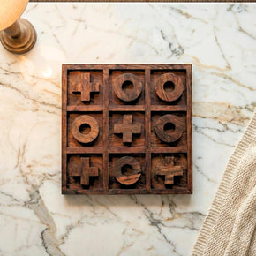 Solid Wood Extra Large Tic Tac Toe