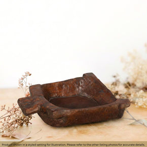 Ranch Style 20 in. Long Antique Wood Bowl