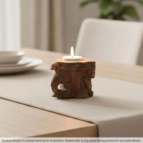 Vintage Rustic Wooden Corbel Repurposed Wall Candle Sconce