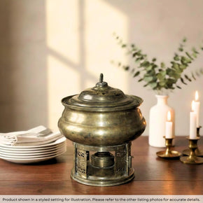 Vintage Brass Chafing Dish