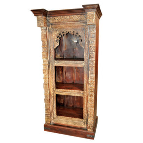 Fine Carved Bookcase Display