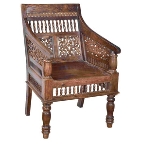 Fine Carved Side Chair