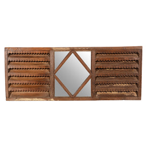 Vintage Transom With Mirror