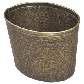 Vintage Brass Planter