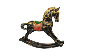 Vintage Wood Rocking Horse