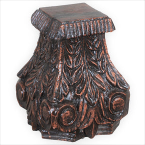 Vintage Carved Candle Stand