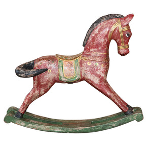 Vintage Distressed Rocking Horse