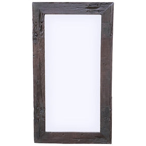 Rustic Rail Road Ties Mirror