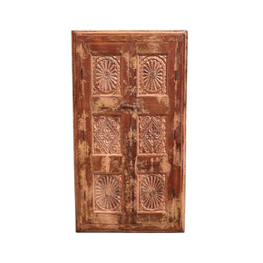 Antique Carved Window Wall Art