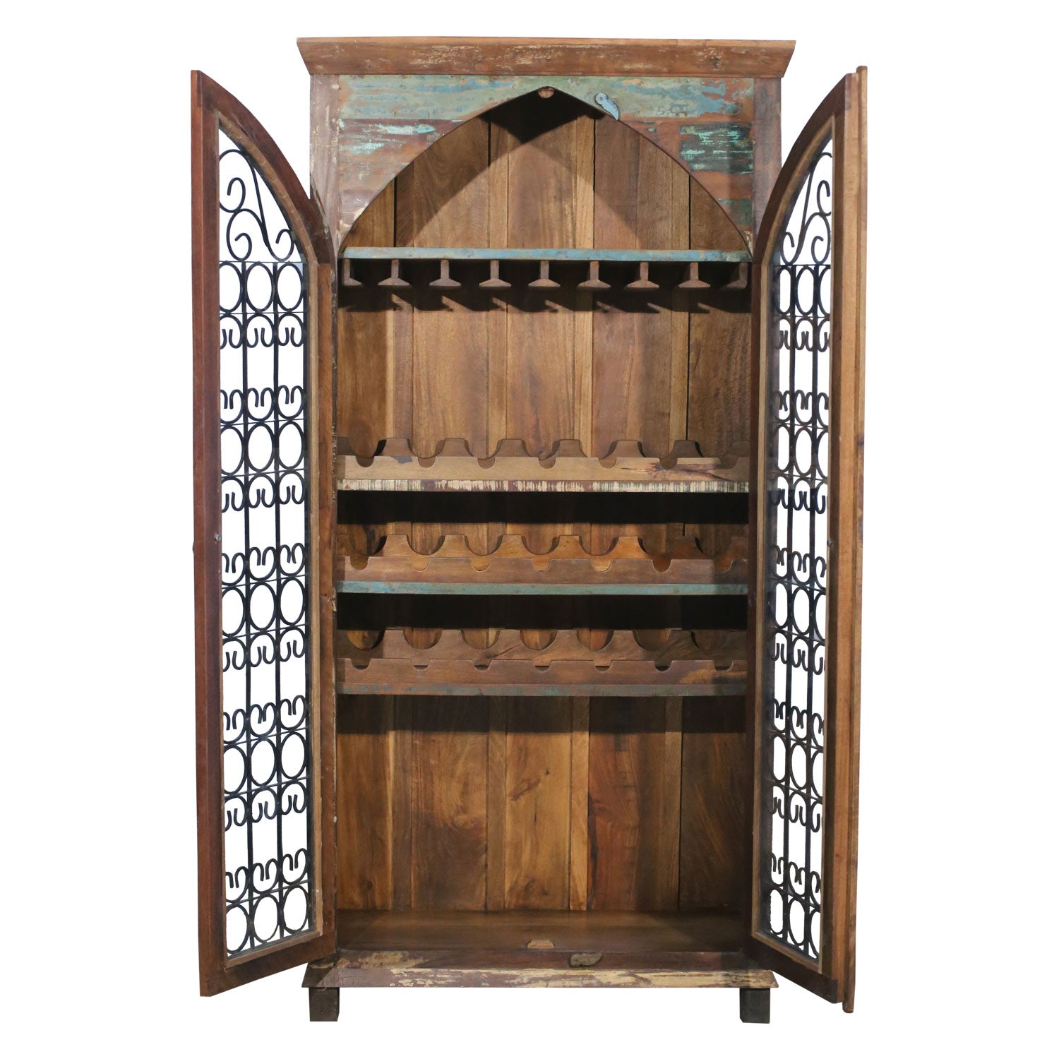 reclaimed wood farmhouse decor wine bar, wine glasses rack, wine rack, –  fergusonreclaimed