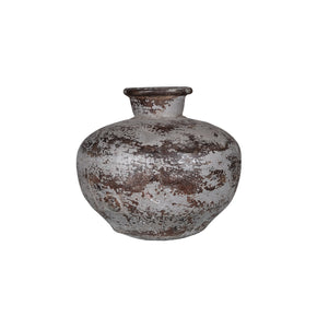 Rustic Distressed Water Vessel Vase